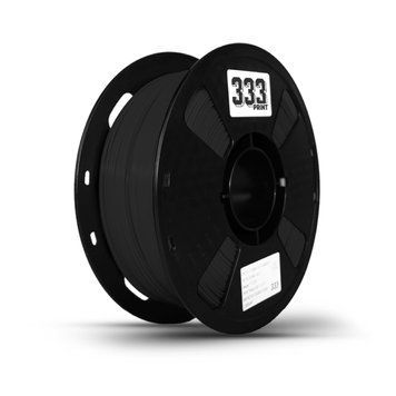 Філамент TPU-95A 1.75мм Чорний/Black, 1кг 333 Print НФ-00000178 фото