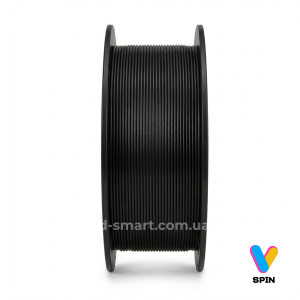 Філамент PETG 1.75 мм Чорний (Black) у наборі 4&times;3 кг SPIN  НФ-00000192 фото