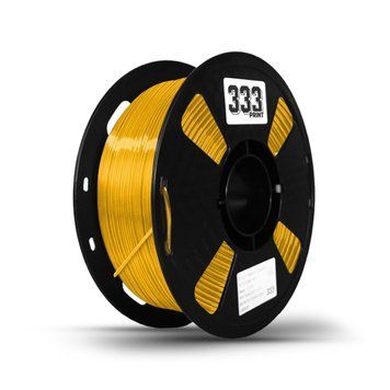 Філамент Silk PLA 1.75мм Жовте золото/Golden Yellow, 1кг, 333 Print НФ-00000213 фото