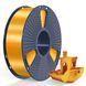 Філамент Silk PLA+ 1.75мм Латунь/Brass, 1кг ФР-00012159 фото 1