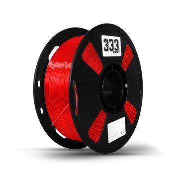 Філамент Silk PLA 1.75мм Червоний/Red, 1кг, 333 Print НФ-00000214 фото