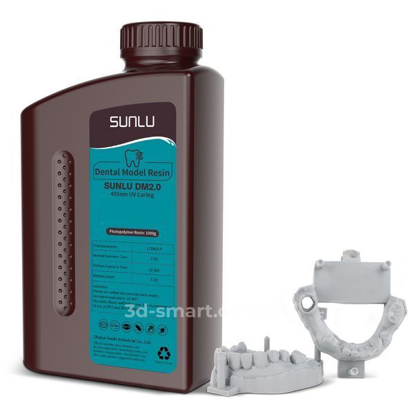 Смола DM Dental Restoration Model Resin Grey / Сірий 1 кг НФ-00000270 фото
