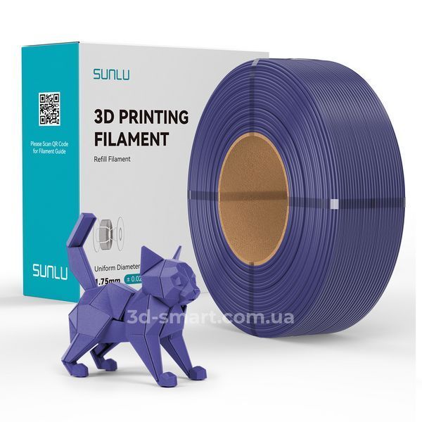 Філамент REFILLS PETG 1.75мм Navi Blue/Темно синій, 1кг ФР-00012267 фото