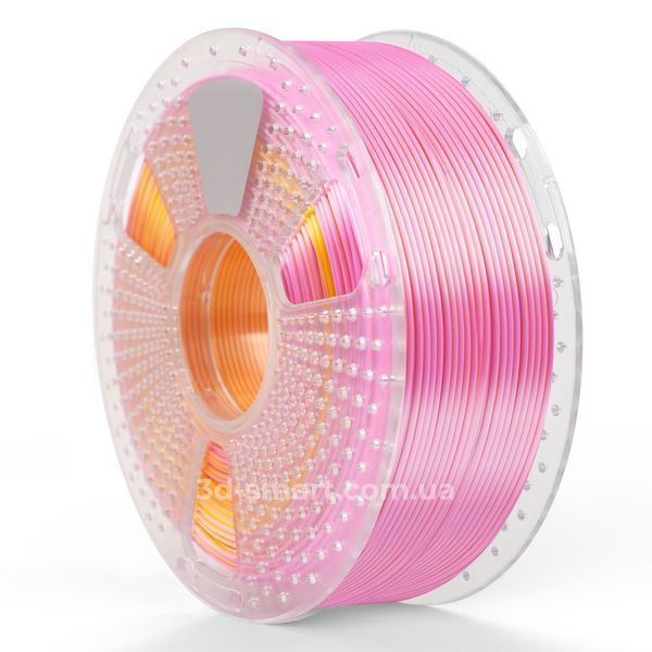 Філамент Silk PLA+ Dual Color 1.75мм рожевий золотий, 1кг ФР-00012142 фото